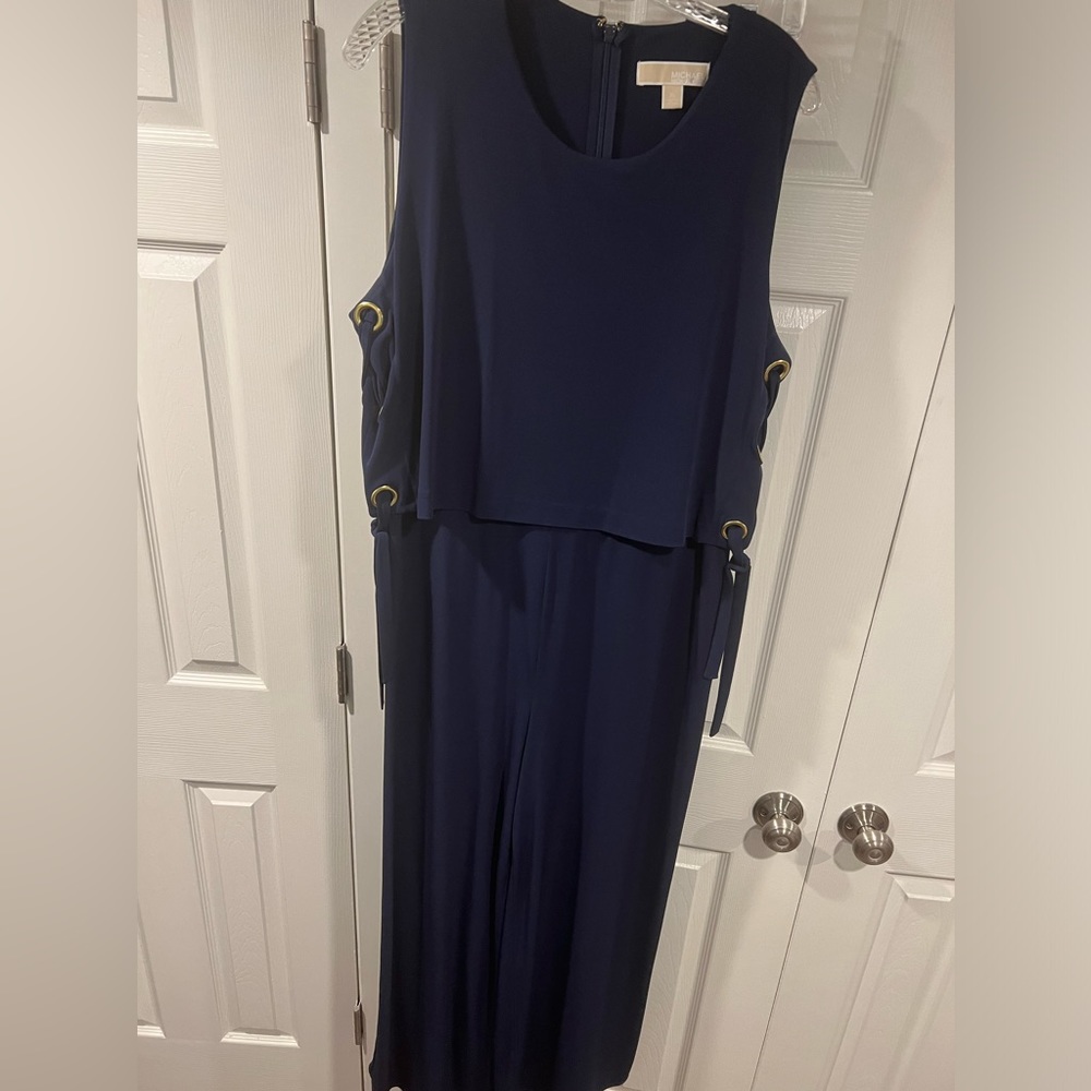 Michael Kors Navy Blue jumpsuit